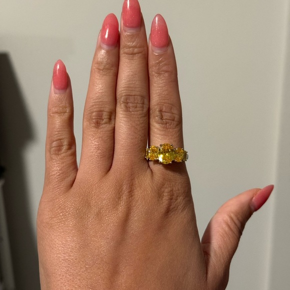 Vintage 925 Silver Ring Sz 8 - Picture 7 of 7